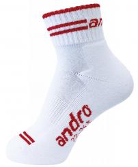 andro Socke Speed 43-47 | weiß/blau
