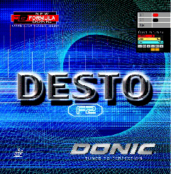 Donic Desto F2 rot | 1,8 mm