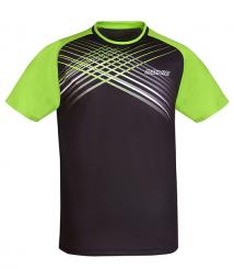 Donic T-Shirt Attack Kids schwarz/lime | 128