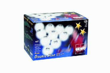 GEWO Double Star Training 120 Stück weiß