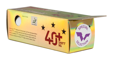 Tibhar *** 40+ Syntt NG WTT 3er 