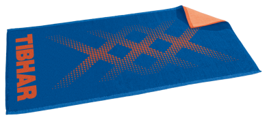 Tibhar Handtuch TripleX blau/orange