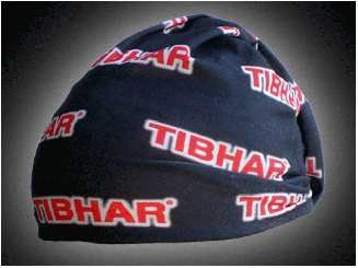 Tibhar Headband Logo schwarz