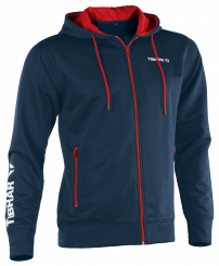 Tibhar Hoodie World L | schwarz/lime grün