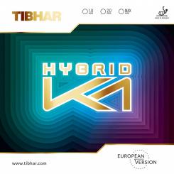 Tibhar Hybrid K1 rot | 2,0 mm