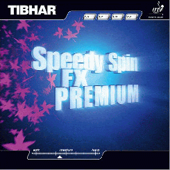 Tibhar Speedy Spin FX Premium schwarz | 1,9 mm