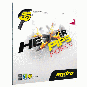 Andro Hexer Pips Force 