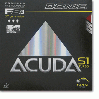 Donic Acuda S1 Turbo schwarz | max.