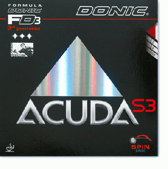 Donic Acuda S3 rot | 1,8 mm
