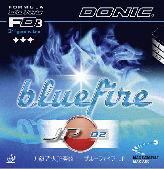 Donic Bluefire JP 02 rot | 1,8 mm