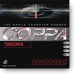 Donic Coppa Tagora rot | 1,8 mm