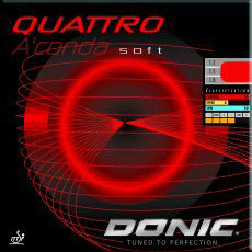 Donic Quattro A´Conda Soft schwarz | 1,8 mm