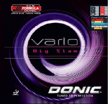 Donic Vario Big Slam schwarz | 1,8 mm