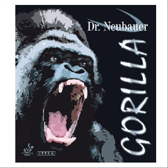 Dr. Neubauer Gorilla mit Dämpfungsschwamm schwarz | 1,2 mm