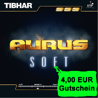 Tibhar Aurus Soft inkl. 4 EUR Gutschein 
