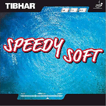 Tibhar Speedy Soft schwarz | 2,0 mm