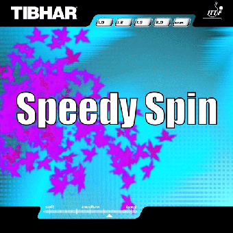 Tibhar Speedy Spin schwarz | 1,9 mm